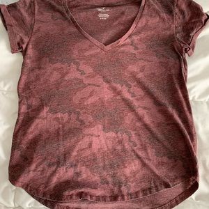 red camo American Eagle shirt